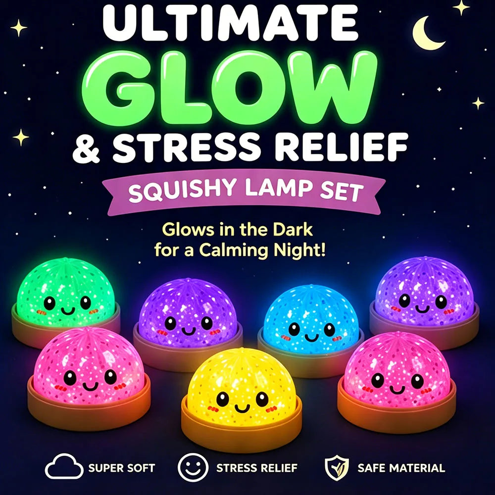 2026 Luminous Dumpling Squishy Glow In The Dark Fake Food Slow Rising Squeeze Anti Stress Portable Desk Gadget Novelty Prop