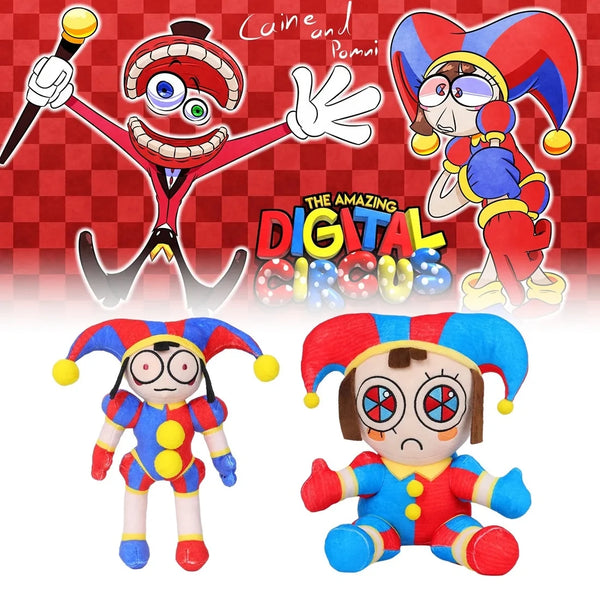 Charming Clown Plush for Joyful Decor