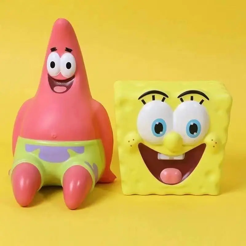 Squishy Toys SpongeBo SquarePants Squeeze Fidget Toys Kawaii Soft Patrick Star Relief Stress Toys Cartoon Slow Rising Gift