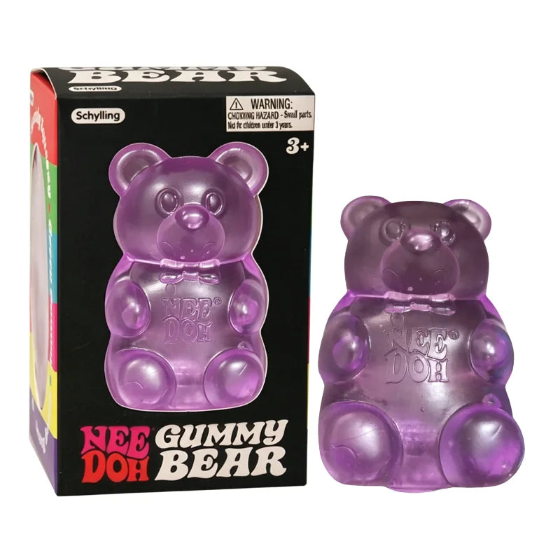 Schylling NeeDoh Nice Cube Sensory Squeeze Toy with Super Solid Squish Stress Relief Anxiety Sensory Tool Stress Reliever Toys