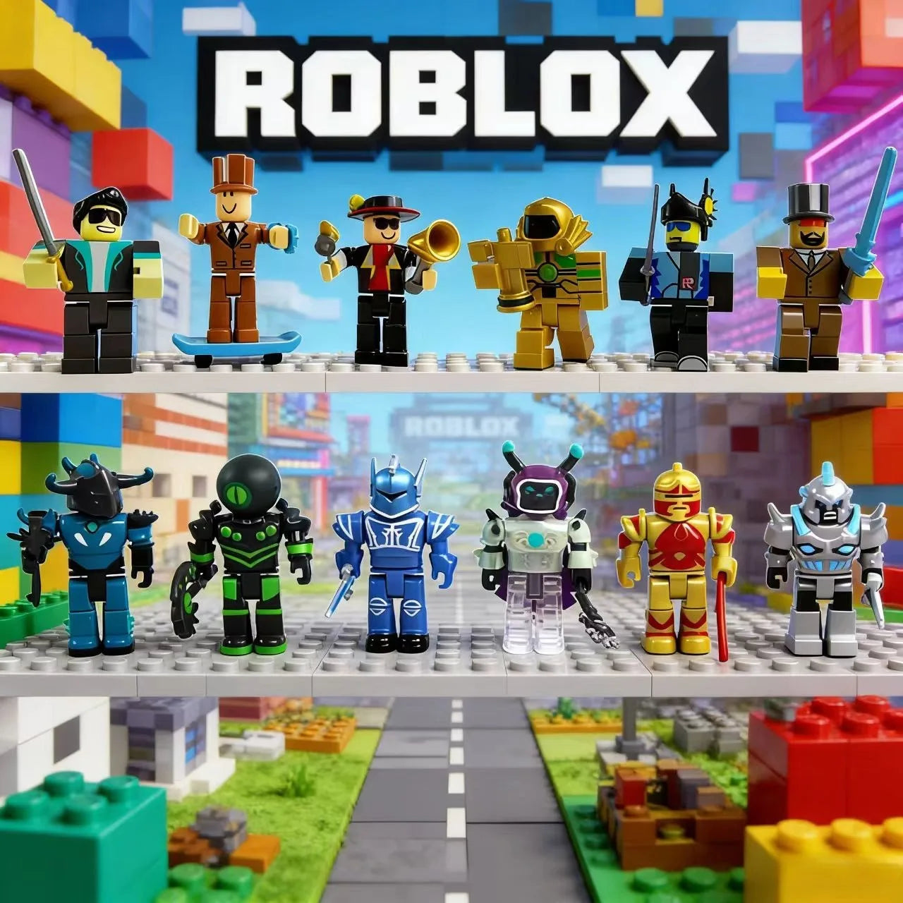 Virtual Roblox Figures Collection