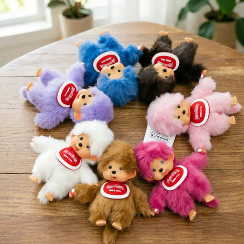 Charming Plush Keychain Pendant