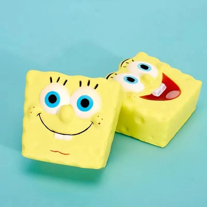 Squishy Toys SpongeBo SquarePants Squeeze Fidget Toys Kawaii Soft Patrick Star Relief Stress Toys Cartoon Slow Rising Gift