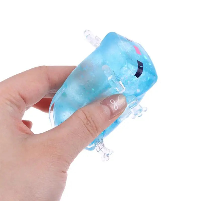 Cute Axolotl Squishy Toys Creative DIY Handmade Stress Relieving Toys Moldable Stress Relieving Toys Birthday Party Gifts