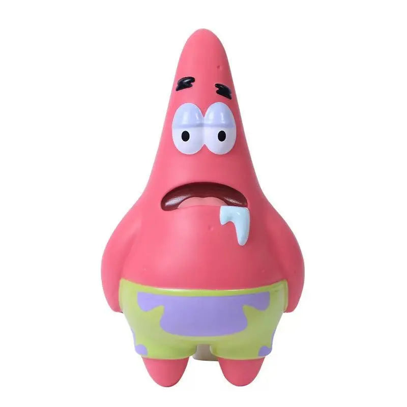 Squishy Toys SpongeBo SquarePants Squeeze Fidget Toys Kawaii Soft Patrick Star Relief Stress Toys Cartoon Slow Rising Gift