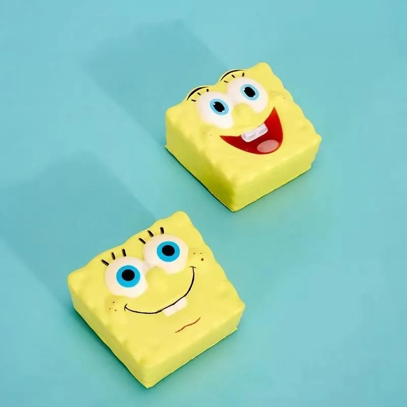 Squishy Toys SpongeBo SquarePants Squeeze Fidget Toys Kawaii Soft Patrick Star Relief Stress Toys Cartoon Slow Rising Gift