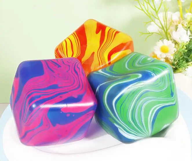 Schylling Needoh Nice Cube Sensory Fidget Toy Stress Relief Squishy Squeeze Cube Anti-Anxiety Focus Toy for Adults ADHD Autism