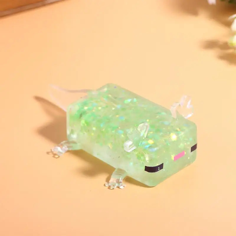 Cute Axolotl Squishy Toys Creative DIY Handmade Stress Relieving Toys Moldable Stress Relieving Toys Birthday Party Gifts