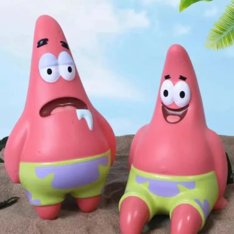 Squishy Toys SpongeBo SquarePants Squeeze Fidget Toys Kawaii Soft Patrick Star Relief Stress Toys Cartoon Slow Rising Gift