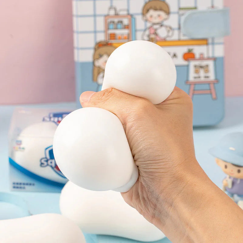 Squishy Soap Stress Relief Sensory Fidget Toys Squishy Soft Simulated Soap Squeeze Toy Anti-Stress Slow Rebound Squeeze Pinch