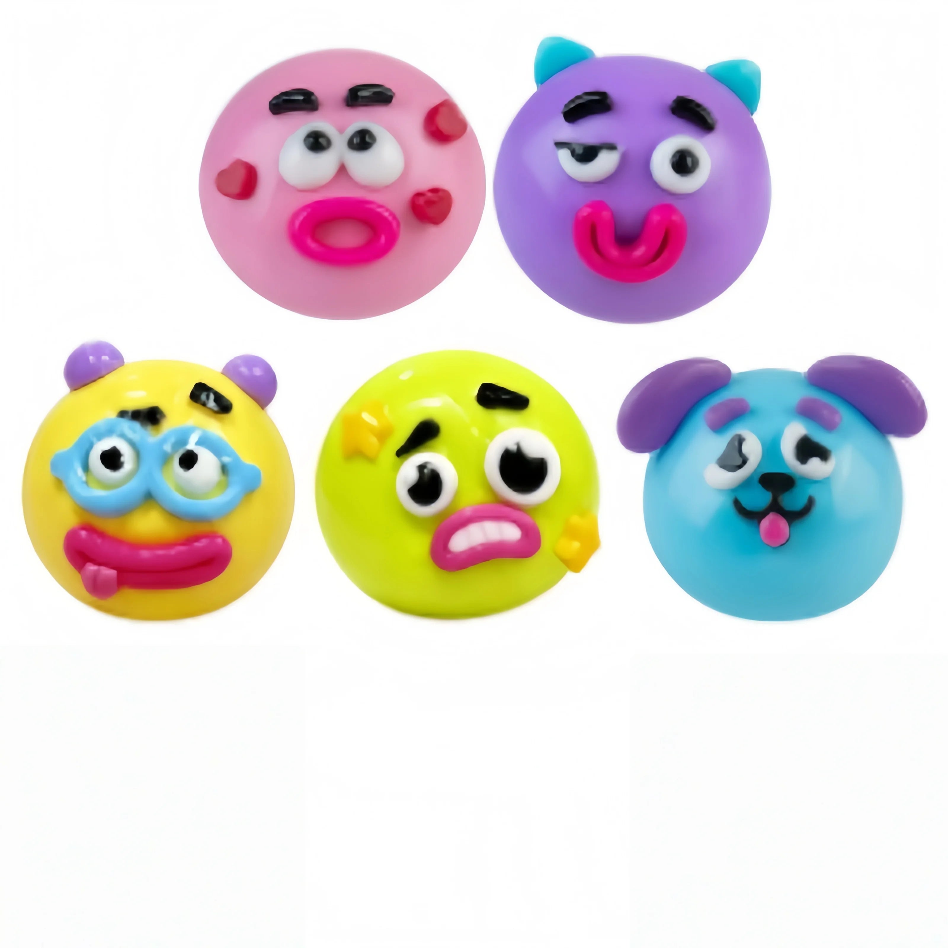 NEW Smushers Squishy, Curiosities Dog Face Swap Squishy Toy, Soft Moldable Cute Slow Rise Squeeze Toy, DIY Toys, Relaxing Sensor