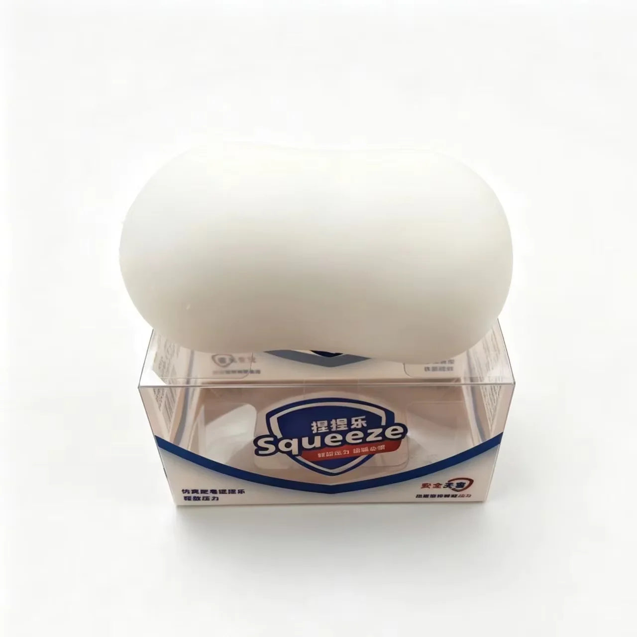 Squishy Soap Stress Relief Sensory Fidget Toys Squishy Soft Simulated Soap Squeeze Toy Anti-Stress Slow Rebound Squeeze Pinch