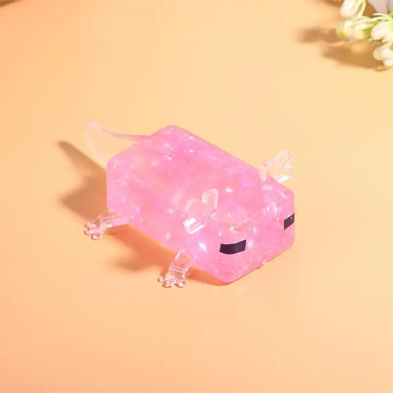 Cute Axolotl Squishy Toys Creative DIY Handmade Stress Relieving Toys Moldable Stress Relieving Toys Birthday Party Gifts