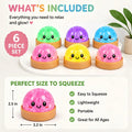 2026 Luminous Dumpling Squishy Glow In The Dark Fake Food Slow Rising Squeeze Anti Stress Portable Desk Gadget Novelty Prop
